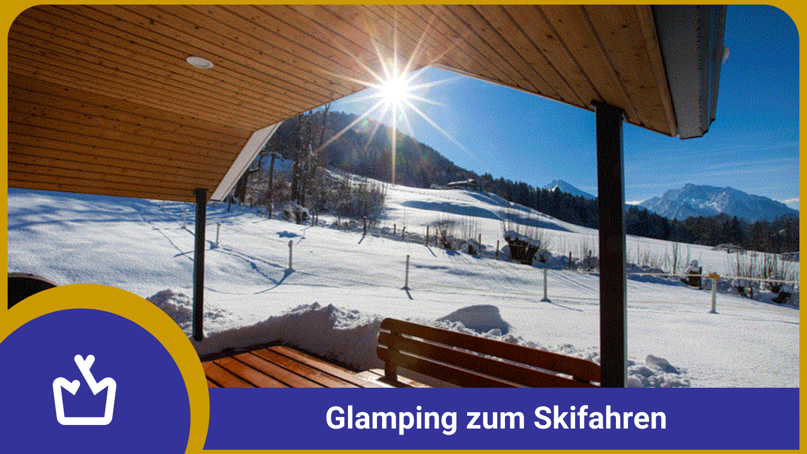 5 glampingaccommodaties om te skiën - glamping.info