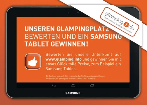 Die Glamping.Info Flyer