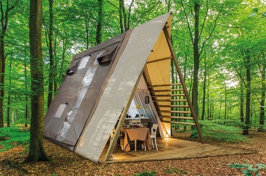 Glamping im Zelt