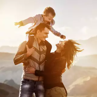 Glamping in den Bergen