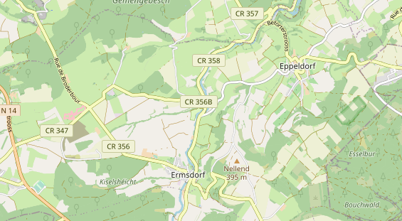 Glamping sur la carte