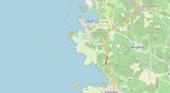 Glamping-site op kaart