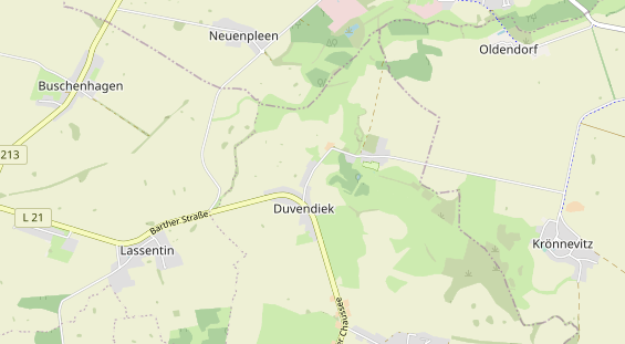 Sito di glamping sulla carta