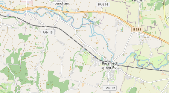 Glampingplatz auf Karte