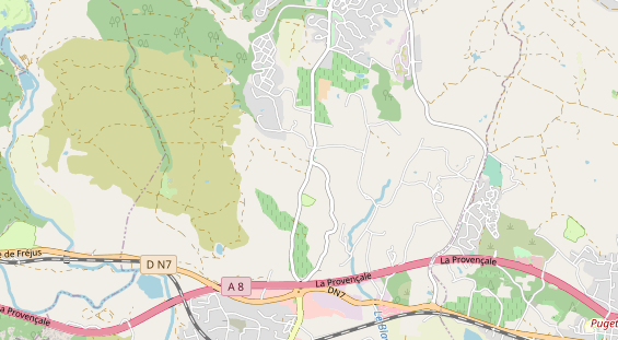 Sito di glamping sulla carta