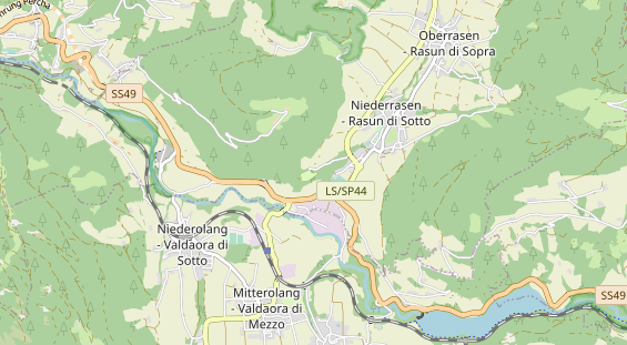 Glampingplatz auf Karte