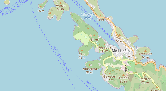 Glamping sur la carte