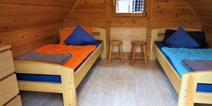 Luxuscamping - Heizung - Region Usedom - Camping Pommernland Übernachtungshütten für 2 Personen