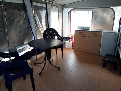 Luxuscamping - Unterkunft alleinstehend - Ostseeküste - Camping Pommernland Mietwohnwagen