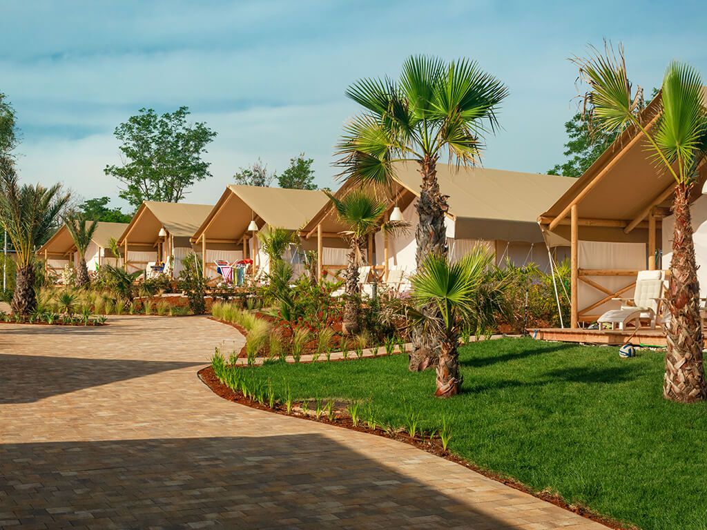 Luxuscamping - Maro Premium Glampingzelt auf dem Lanterna Premium Camping Resort