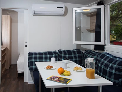 Luxuscamping - Klimaanlage - Campingplatz Pineta - Meinmobilheim Galija auf dem Campingplatz Pineta
