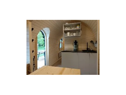 Luxury camping - WC - Niederrhein - Küchenzeile - Dingdener Heide Urlaubshöhle