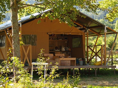 Luxury camping - Kaffeemaschine - Chamalières-sur-Loire - CosyCamp Safari-Zelte auf CosyCamp