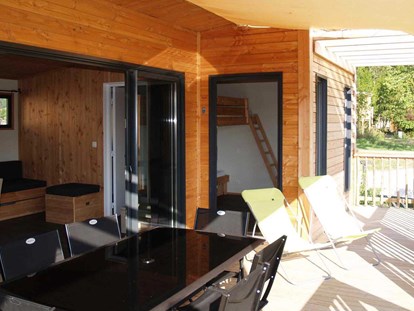 Luxury camping - barrierefreier Zugang - Auvergne - CosyCamp Cottages auf CosyCamp