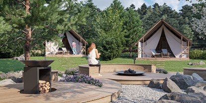 Luxuscamping - Österreich - Lakeside Petzen Glamping Resort Lakeside romantic Tent im Lakeside Petzen Glamping Resort