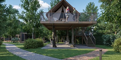 Luxuscamping - Art der Unterkunft: Baumhaus - Lakeside Petzen Glamping Resort Lakeside Sky Tent im Lakeside Petzen Glamping Resort