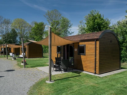 Luxury camping - Terrasse - Ostfriesland - Nordsee-Camp Norddeich Nordsee-Wellen Nordsee-Camp Norddeich