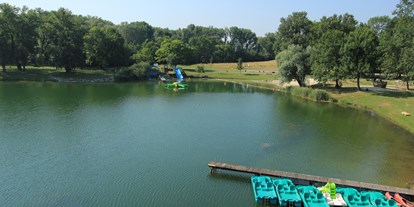 Luxuscamping - Preisniveau: moderat - PLZ 3430 (Österreich) - Wasserspaß - Donaupark Camping Tulln Mobilheime auf Donaupark Camping Tulln