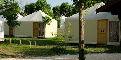 Luxuscamping - Campalto - Glamping-Zelte: Überblick - Camping Rialto Glampingzelte auf Camping Rialto