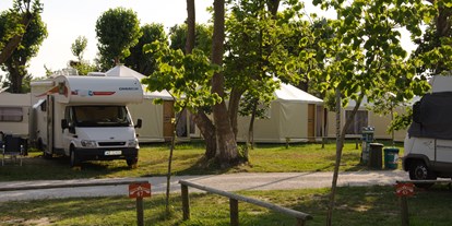 Luxuscamping - Campalto - Glamping-Zelte: Überblick - Camping Rialto Glampingzelte auf Camping Rialto