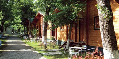 Luxuscamping - Klimaanlage - Italien - Chalets auf Camping Rialto - Camping Rialto Chalets auf Camping Rialto