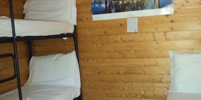 Luxuscamping - Campalto - Mini-Chalets, perfekt für kurze Aufenthalte - Camping Rialto Mini-Chalets für 2 Personen auf Camping Rialto