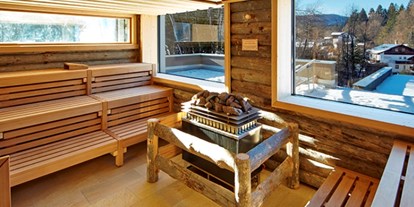 Luxuscamping - Terrasse - Zugspitze - Camping Resort Zugspitze Berghütten Premium im Camping Resort Zugspitze