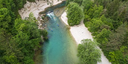 Luxuscamping - Art der Unterkunft: Safari-Zelt - Julische Alpen - River Sava around the campsite - River Camping Bled Bungalows