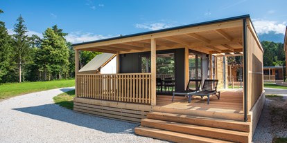 Luxuscamping - Art der Unterkunft: Safari-Zelt - Julische Alpen - Aurora cottage - River Camping Bled Bungalows