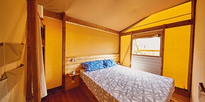 Luxuscamping - Hérault - Camping Le Castellas - Vacanceselect Ecoluxe Zelt 4/5 Personen 2 Zimmer von Vacanceselect auf Camping Le Castellas