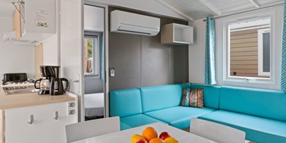 Luxuscamping - Klimaanlage - Montpellier - Camping Le Castellas - Vacanceselect Mobilheim Premium 6 Personen 3 Zimmer von Vacanceselect auf Camping Le Castellas