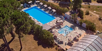 Luxuscamping - Klimaanlage - Haute-Corse - Camping Domaine d'Anghione - Vacanceselect Mobilheim Premium 6 Personen 3 Zimmer von Vacanceselect auf Camping Domaine d'Anghione