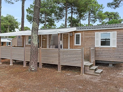 Luxury camping - Heizung - France - Camping La Dune Blanche - Vacanceselect Mobilheim Moda 6 Personen 3 Zimmer 2 Badezimmer von Vacanceselect auf Camping La Dune Blanche