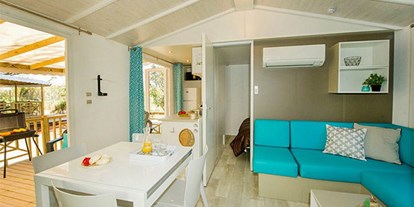 Luxuscamping - Preisniveau: exklusiv - Hérault - Camping Le Palavas - Vacanceselect Mobilheim Premium 6 Personen 3 Zimmer von Vacanceselect auf Camping Le Palavas