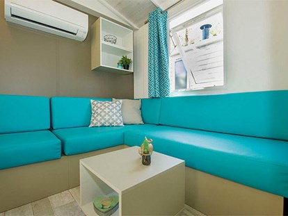 Luxuscamping - WC - Hérault - Camping Le Palavas - Vacanceselect Mobilheim Premium 6 Personen 3 Zimmer von Vacanceselect auf Camping Le Palavas