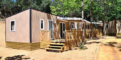 Luxuscamping - WC - Katalonien - Camping Cala Llevadó - Vacanceselect Mobilheim Moda 6 Personen 3 Zimmer Klimaanlage von Vacanceselect auf Camping Cala Llevadó