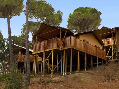 Luxury camping - Camping Cala Gogo - Vacanceselect Safarizelt 6 Personen 3 Zimmer Badezimmer von Vacanceselect auf Camping Cala Gogo