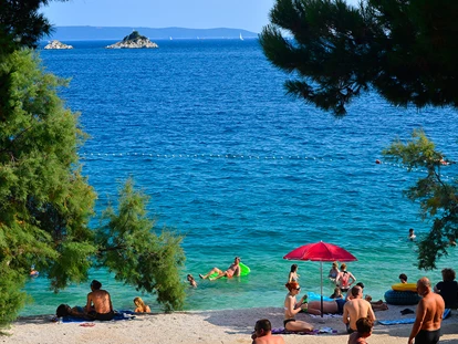 Luxury camping - Kühlschrank - Zadar - Šibenik - Camping Vranjica Belvedere - Gebetsroither Luxusmobilheim von Gebetsroither am Camping Vranjica Belvedere