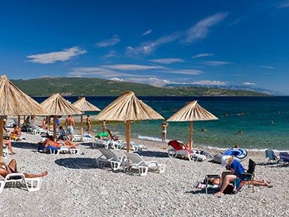 Luxury camping - TV - Croatia - Krk Premium Camping Resort - Gebetsroither Luxusmobilheim von Gebetsroither am Krk Premium Camping Resort