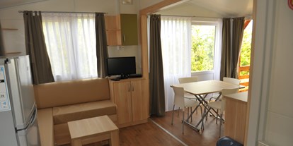 Luxuscamping - Camping Nevio - Gebetsroither Luxusmobilheim von Gebetsroither am Camping Nevio
