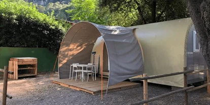 Luxury camping - Kochmöglichkeit - Italy - Camping Feniglia Glamping Coco Zelt