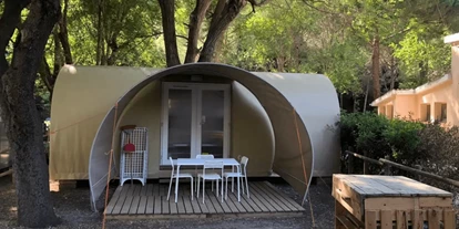 Luxury camping - Kochmöglichkeit - Italy - Camping Feniglia Glamping Coco Zelt
