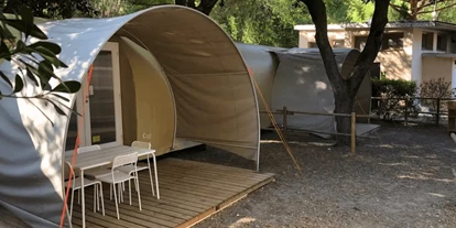 Luxury camping - Terrasse - Porto Ercole GR - Camping Feniglia Glamping Coco Zelt