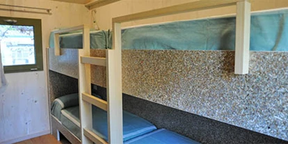Luxury camping - Dusche - Adria - Union Lido - Suncamp Camping Home Veranda Large auf Union Lido