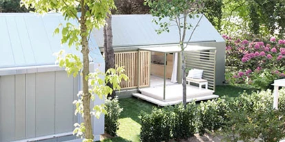 Luxuscamping - Klimaanlage - Union Lido - Suncamp Camping Home Veranda Large auf Union Lido