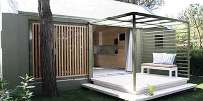Luxury camping - Heizung - Venedig - Union Lido - Suncamp Camping Home Veranda Large auf Union Lido