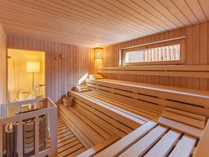Luxuscamping - getrennte Schlafbereiche - Alpine Sauna - Camping Olympia Alpine Lodges am Camping Olympia