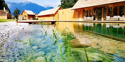 Luxuscamping - Terrasse - Julische Alpen - Natur Pool - Glamping Bike Village Ribno Glamping Bike Village Ribno