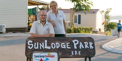 Luxuscamping - Krk Premium Camping Resort - Suncamp SunLodge Aspen von Suncamp auf Krk Premium Camping Resort