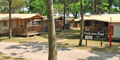 Luxury camping - getrennte Schlafbereiche - Cavallino - Camping Italy - Suncamp Sunlodge Jungle von Suncamp auf Camping Italy